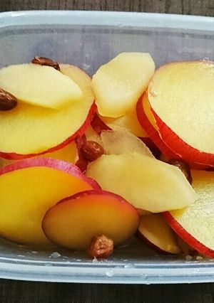 さつまいもとりんごとレーズンのレモン煮-レシピのメイン写真