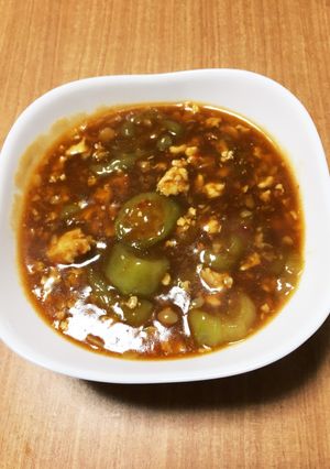 ヘチ麻婆-レシピのメイン写真