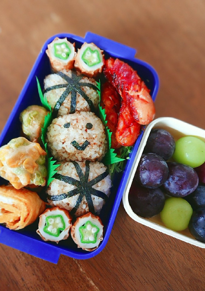 手まりおにぎり弁当-レシピのメイン写真