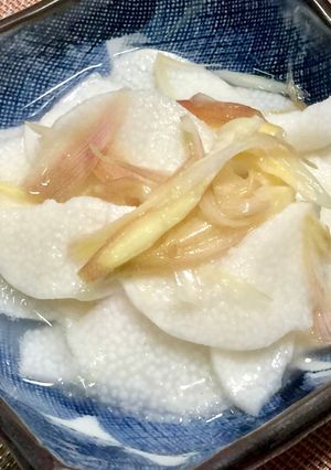 長芋とみょうがの甘酢漬け-レシピのメイン写真
