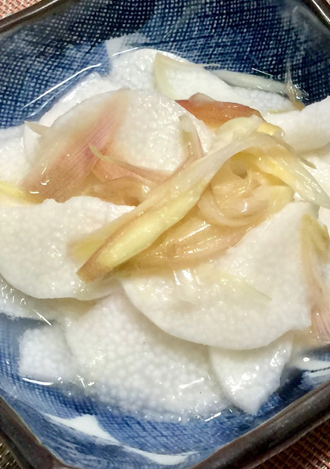 長芋とみょうがの甘酢漬け-レシピのメイン写真