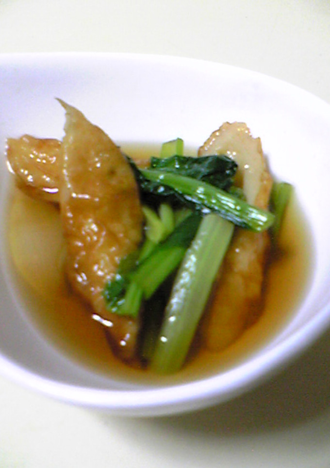 ちくわと小松菜の煮物-レシピのメイン写真