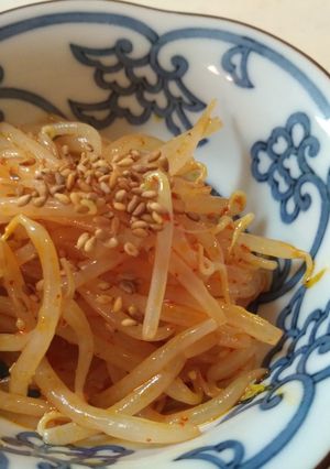 簡単!美味しい!ピリ辛もやし-レシピのメイン写真