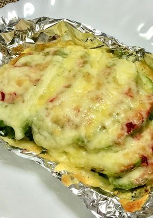 アボカドの梅チーズ焼き-レシピのメイン写真