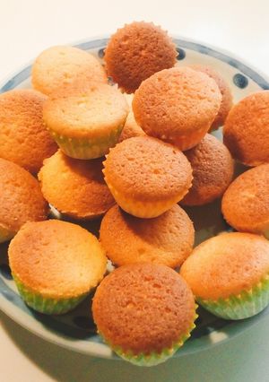 ふわふわ軽めのカップケーキ-レシピのメイン写真
