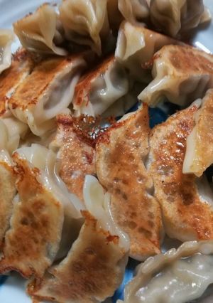 お肉たっぷり餃子【今夜は餃子パーティー】-レシピのメイン写真