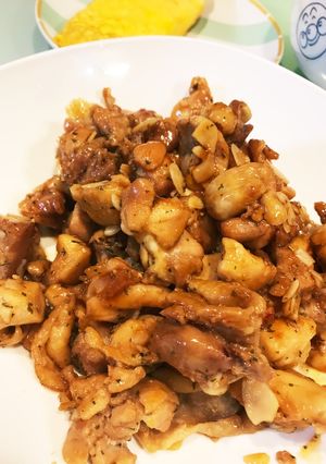 子供パクパク！鶏肉のアーモンド焼き-レシピのメイン写真