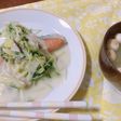 簡単 鮭のクリーム煮