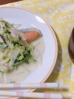 簡単 鮭のクリーム煮-レシピのメイン写真