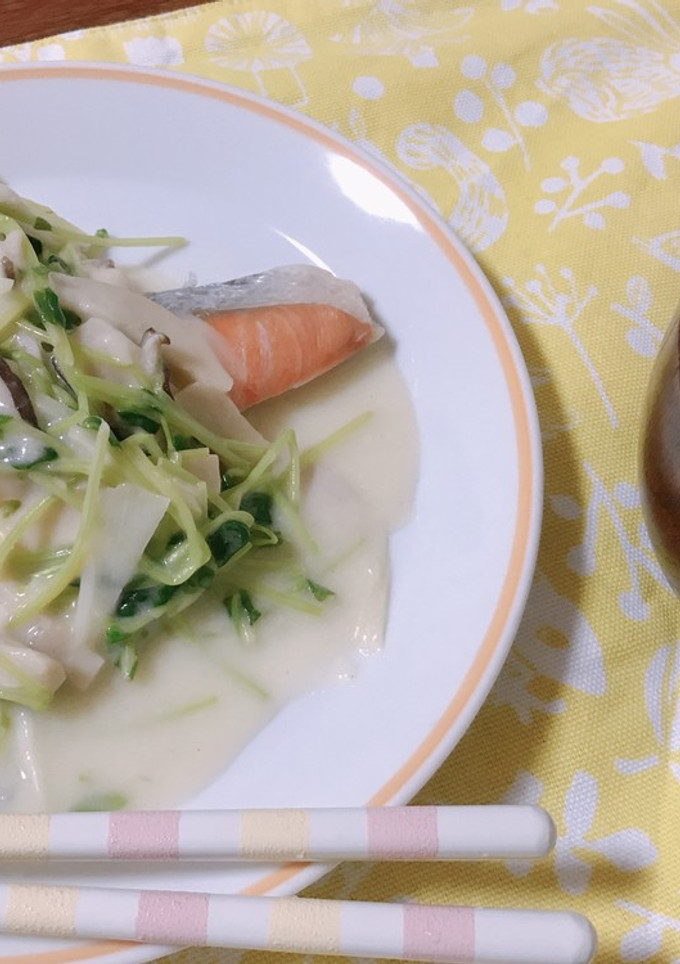 簡単 鮭のクリーム煮-レシピのメイン写真