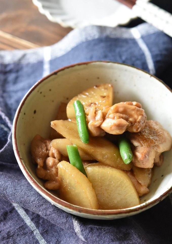 鶏ごぼうと大根のこってり煮【作り置き】-レシピのメイン写真
