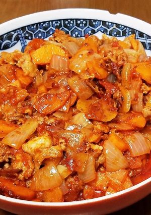 豚肉と野菜のトマト炒め-レシピのメイン写真