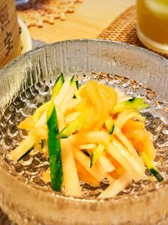 大根とキューリの明太子和え-レシピのメイン写真