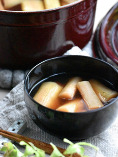 母の味☆煮物みたいなずいきの味噌汁-レシピのメイン写真