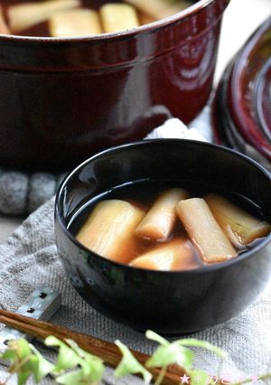 母の味☆煮物みたいなずいきの味噌汁-レシピのメイン写真