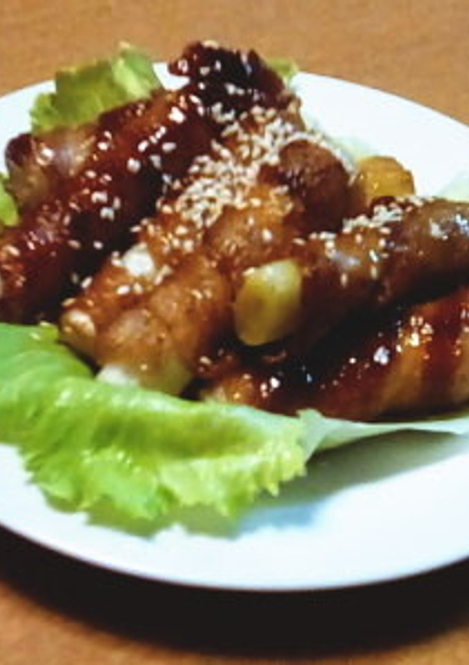 豚肉の甘辛ネギ巻き-レシピのメイン写真