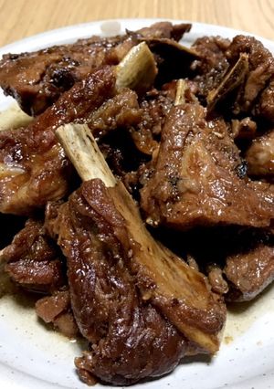 スペアリブのニンニクはちみつ煮-レシピのメイン写真