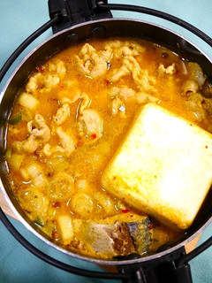 簡単!カレー味噌麻辣鍋☆豚鯖豆腐-レシピのメイン写真