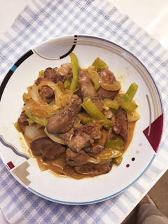 鶏レバーの味噌炒め!-レシピのメイン写真