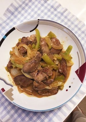鶏レバーの味噌炒め！-レシピのメイン写真