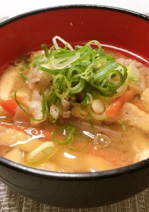 ズボラで出来る具沢山豚汁-レシピのメイン写真
