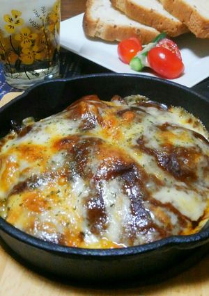 ポテトとウインナー☆デミチーズ焼き-レシピのメイン写真