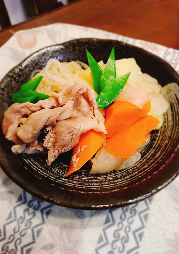 ＊無水　ほったらかし　肉じゃが＊-レシピのメイン写真