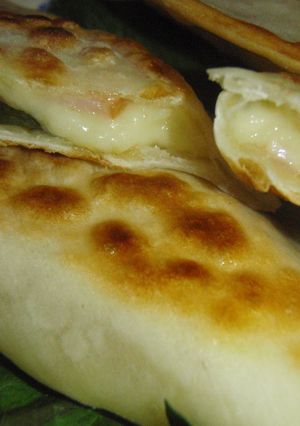 超簡単♪ハムチーズ大葉マヨ餃子スナック♪-レシピのメイン写真