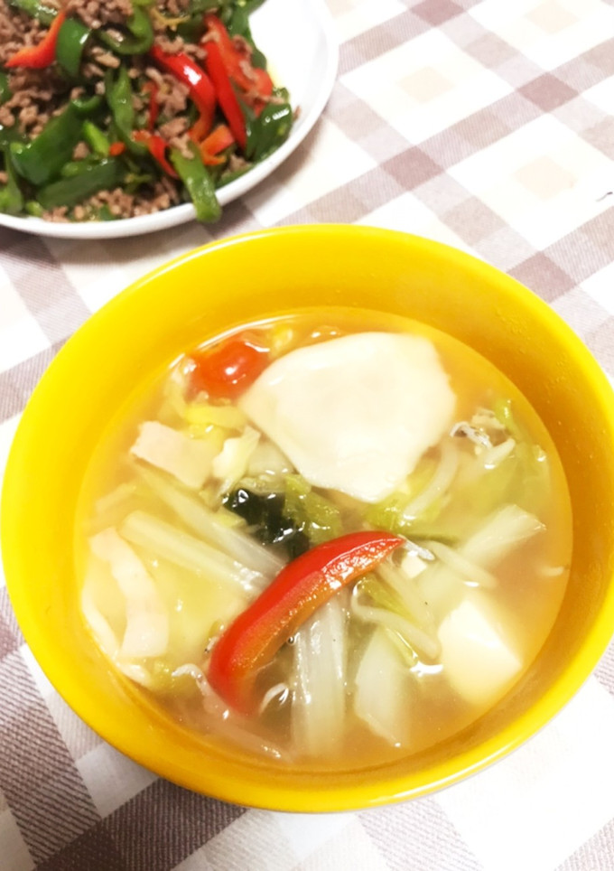 餃子スープ-レシピのメイン写真