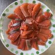刺身も焼いても美味しい サーモンの塩麹漬