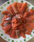 刺身も焼いても美味しい サーモンの塩麹漬