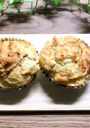 卵なし◯バナナとお豆腐のマフィン-レシピのメイン写真