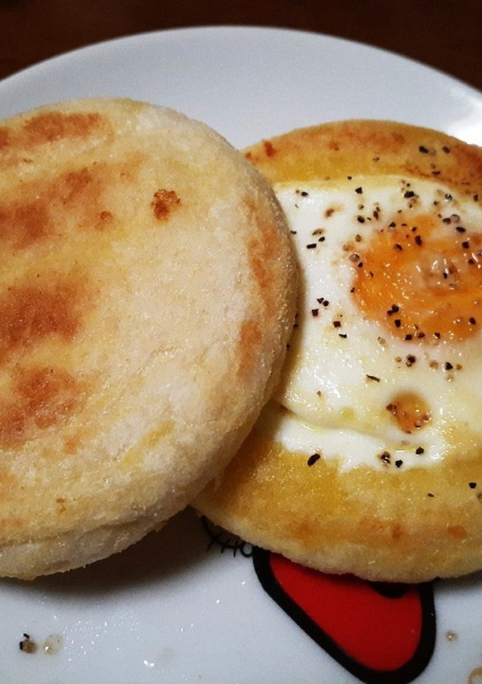 マフィンの目玉焼き◎-レシピのメイン写真
