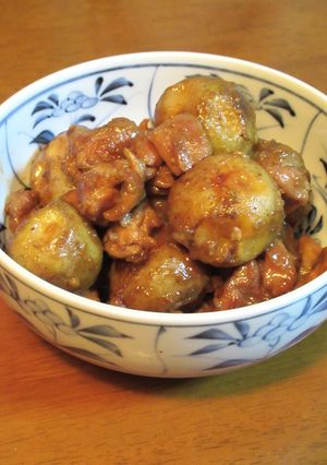 鶏もも肉と新じゃがいもの味噌煮っころがし-レシピのメイン写真