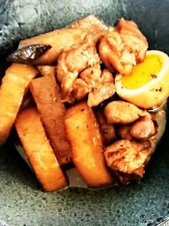 簡単!キノコ・鶏肉・大根の煮込み-レシピのメイン写真