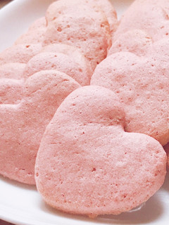 簡単可愛い♡いちごクッキー♡-レシピのメイン写真