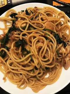 ほうれん草の和風醤油パスタ-レシピのメイン写真