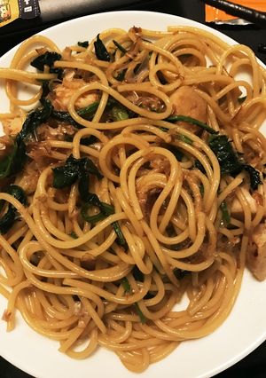 ほうれん草の和風醤油パスタ-レシピのメイン写真