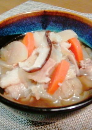 ご飯に合う野菜のぽかぽかスープ-レシピのメイン写真