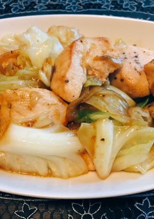 簡単☆鶏胸肉と野菜のカレー炒め-レシピのメイン写真