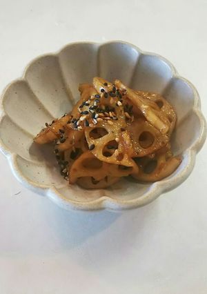 きんぴら蓮根(甘め)-レシピのメイン写真