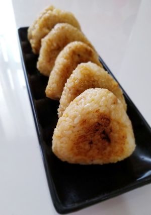ごま油香る焼きおにぎり♪-レシピのメイン写真