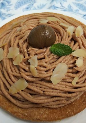 マロンペーストで…モンブランタルト☆-レシピのメイン写真