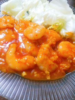 (お店・プロの味)エビのチリソース-レシピのメイン写真
