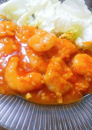 (お店・プロの味)エビのチリソース-レシピのメイン写真