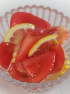 トマトの蜂蜜レモンマリネ-レシピのメイン写真