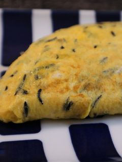 節約!ひじきの煮物のオムレツ-レシピのメイン写真