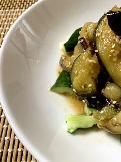 焼いて和えるだけ 茄子の中華南蛮-レシピのメイン写真