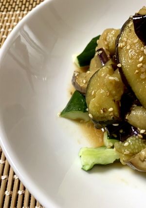 焼いて和えるだけ 茄子の中華南蛮-レシピのメイン写真