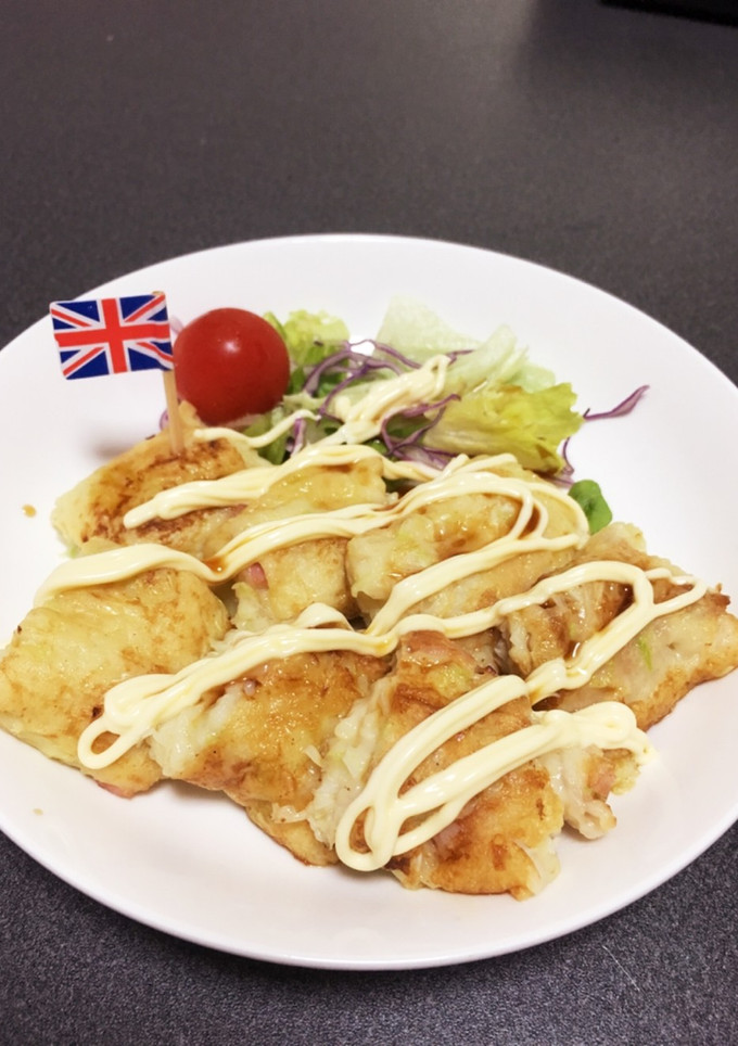 たこ焼きの余りで…子供喜ぶたこ焼き風-レシピのメイン写真